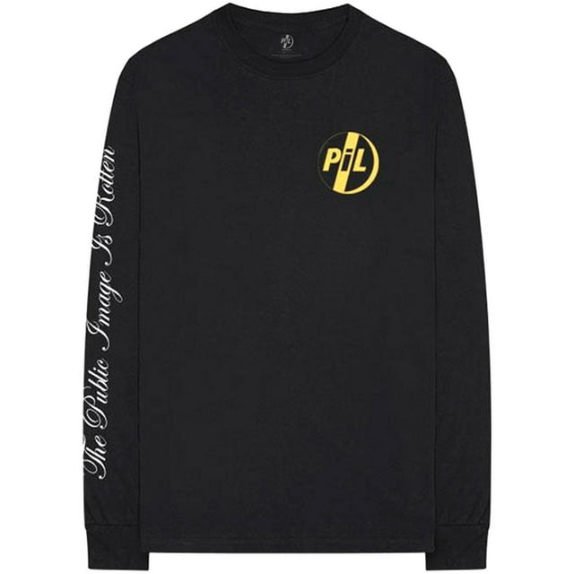 Public Image Ltd T-Shirt à Manches Longues pour Adulte Image Est en Coton Pourri