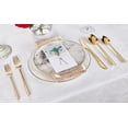 thumbnail image 6 of 20pcs Luxury Mirror Polished Cutlery Set, 18/10 Stainless Steel Tableware, Modern Silverware Set Includes 8 x Spoons, 8 x Forks, 4 x Knives Durable Flatware for Home Kitchen in Gold, 6 of 6