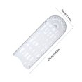 thumbnail image 5 of Accident Scene Templates Measuring Ruler Geometric Templates Drawing Ruler, 5 of 9