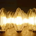 thumbnail image 6 of SPRING PARK C35 220V E14 Base 4W LED Energy Saving Dimmable Filament Candle Light Bulbs, 6 of 7