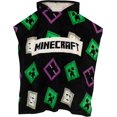 thumbnail image 2 of Boys Towel Poncho Black One Size - -, 2 of 5
