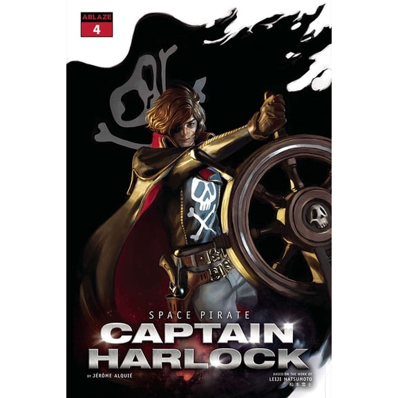 Space Pirate Captain Harlock #4B VF ; Ablaze Comic Book