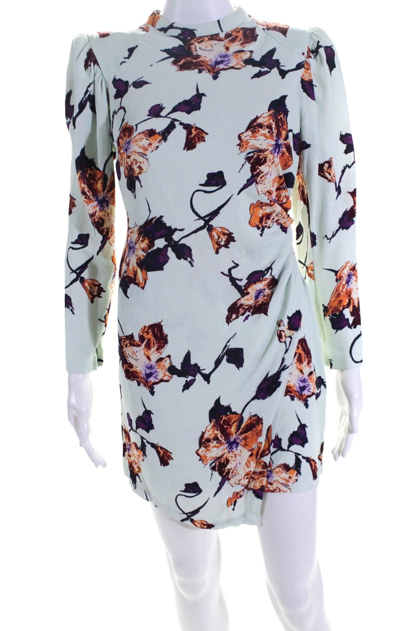 Pre-owned|A.L.C. Womens Mint Jane Dress 