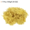 thumbnail image 2 of Uxcell 3.5 OZ Moss Preserved Moss Artificial Moss for Craft Floral Project Table Decor Yellow, 2 of 6