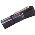 thumbnail image 4 of Genuine Leather Mens Bifold Wallet with Change Pocket 1692, 4 of 17