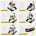 thumbnail image 5 of AILEEKISS Musical Baby Walker with Wheels, Toddler Activity Music Bouncer Walker, Black, 5 of 10