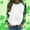 A492 Green, variant on St. Patrick's Day Graphic Pullover for Women Glitter Four Leaf Clover Print Crewneck Long Sleeve Loose Fit Festive Holiday Celebration Sweatshirt