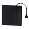thumbnail image 4 of Solar Powered Panel Iron Fan, 5W Solar Panel Powered Fan Compact  For Office For Home For Outdoor, 4 of 8