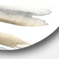 thumbnail image 2 of Designart 'Watercolor Geometric Swatch Element V' Geometric Metal Circle Wall Art, 2 of 3