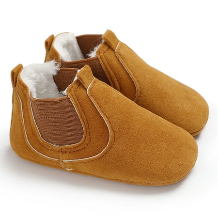 

Pudcoco Baby Toddler Soft Sole Leather Anti-slip Shoes