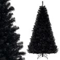 thumbnail image 4 of Costway Árbol de Halloween de 210 cm Árbol de decoración artificial con 1040 puntas de ramas 6 modos de iluminación, 4 of 5