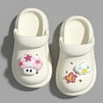 thumbnail image 2 of LIIPEE Girls Boys Slippers Summer Fashion Cartoon Closed Toe Non- Soft Sole On Water Shoes Girl Versatile Pool Slipper,Beige,3-3.5 Years, 2 of 6