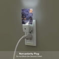 thumbnail image 5 of Honeii Mystery House Halloween Night Print LED Night Light with Light Sensor, Night Lights Plug Into Wall,Ideal for Bedrooms and Hallways-EU, 5 of 7