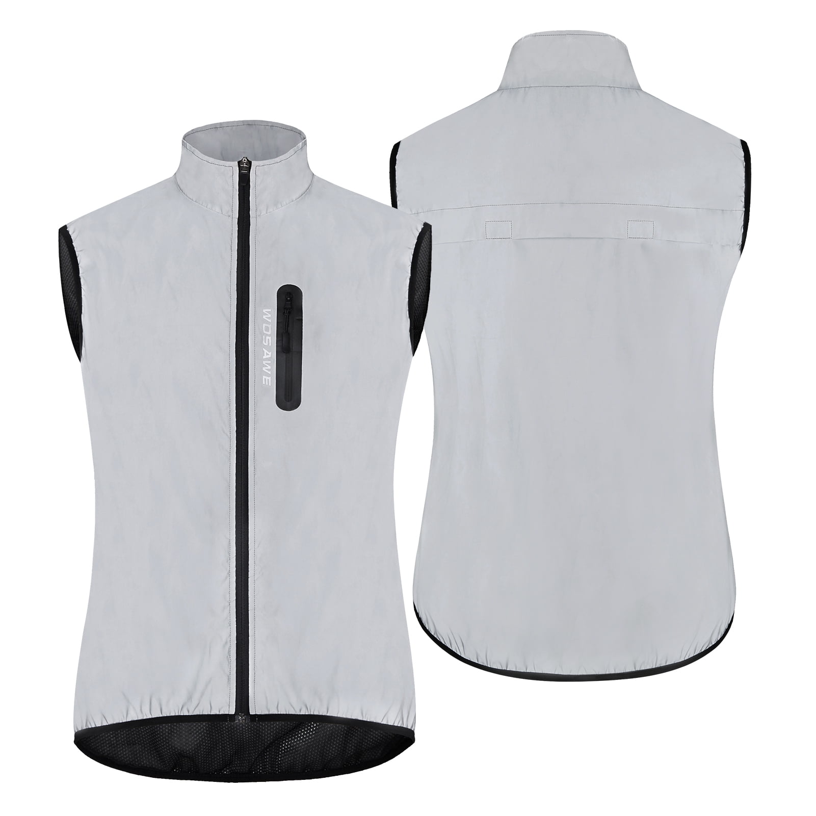 Mens Cycling Vest Mesh Jersey Breathable Reflective Bike Bicycle Gilet Riding 