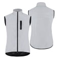 thumbnail image 1 of Graflsoa Reflective Windproof Cycling Vest for Night Rides, Breathable Mesh Design, Water-Resistant Polyester, 3XL Size, Ideal for Running, Hiking, and Outdoor Activities, 1 of 6