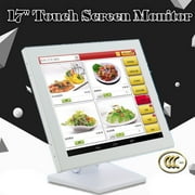 LED Catering Order Monitor 17-Inch Touch Screen Display, Touch Screen LCD Monitor (1280 X 1024 USB Interface) for Restaurant PC Bar Coffee Store Menu Order Point of Sale