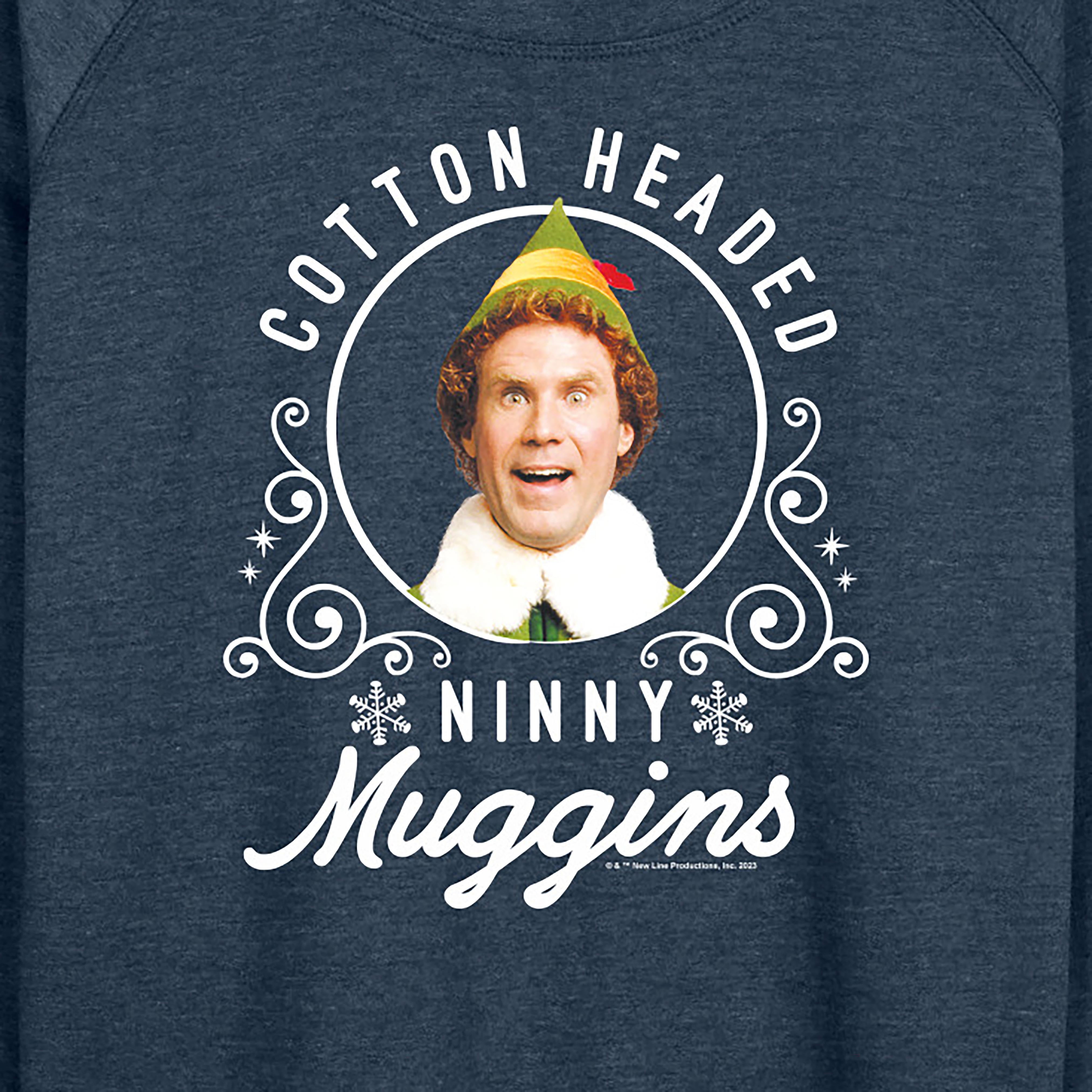 ELF - Ninny Muggins - Women's Lightweight French Terry Long Sleeve Shirt