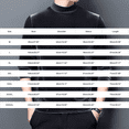 thumbnail image 4 of Men’s High Neck Long Sleeve T-Shirt Casual Versatile Winter Base Layer Top, 4 of 5
