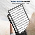 thumbnail image 2 of 5X Hands Free Magnifying Glass with 50 LED Light,Gooseneck Page Magnifier for Senior Low Vision Read, 2 of 5