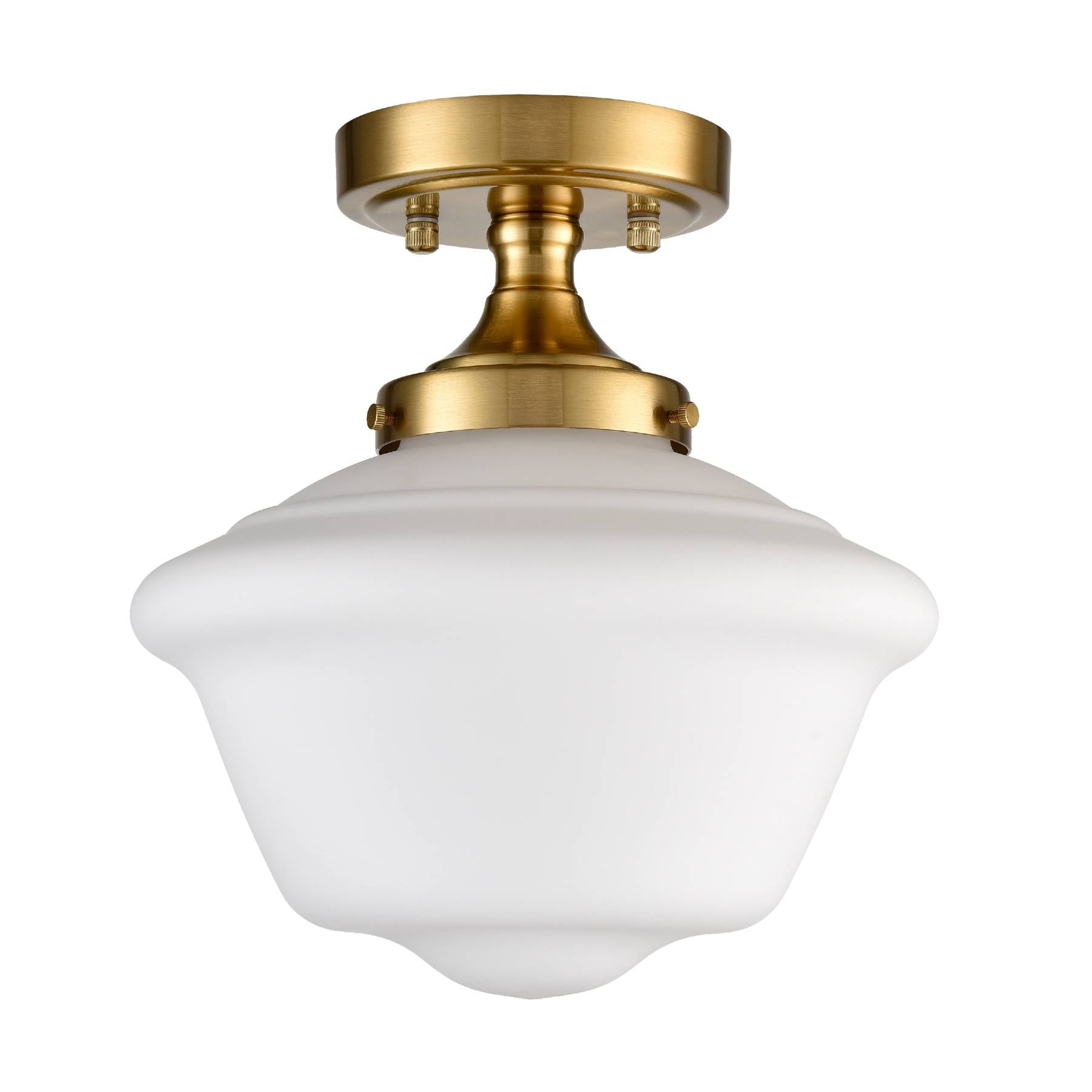 Gold Semi Flush Mount Ceiling Light Modern Schoolhouse Ceiling Light Fixture