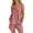Red, variant on 2026 New Women Gingham Two Piece Set Sleeveless Babydoll Tank Top and Plaid Shorts Pajama Set Sleepwear Y2k Summer Outfits