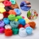 thumbnail image 5 of 24 Colores Aguja Fieltro Lana - Naturaleza Fibra Lana Hilo Aguja Fieltro a Mano para Fieltro Lana Suministros para Hilo Bricolaje Materiales para Manualidades 3g/pack Unique Bargains mecha de lana, 5 of 7