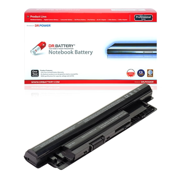 DR. BATTERY - Replacement for Dell Inspiron 3721 / 5749 / 3847 / 5421 / 5437 / 5521 / 5537 / 5721 / YGMTN / 0MF69 / 24DRM / 312-1387 / 312-1390 / 312-1392 / 312-1433 / 451-12107 / 451-12108
