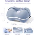 thumbnail image 2 of Nrdde Knee Pillow for Side Sleepers - Leg Pillows for Sleeping - Memory Foam Knee, 2 of 5
