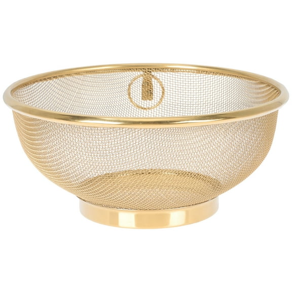 LEORX Kitchen Bucket Strainer with Stainless Steel Fine Mesh for Draining and Filtering