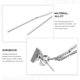 thumbnail image 3 of unbranded 1Par Aretes De Borlas Colgantes Para Mujer Con Triangular Sofisticado, 3 of 8