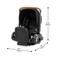 thumbnail image 6 of Evenflo Shyft DualRide Infant Car Seat and Stroller Combo w Carryall Storage & Extended Canopy, Onyx, 6 of 28