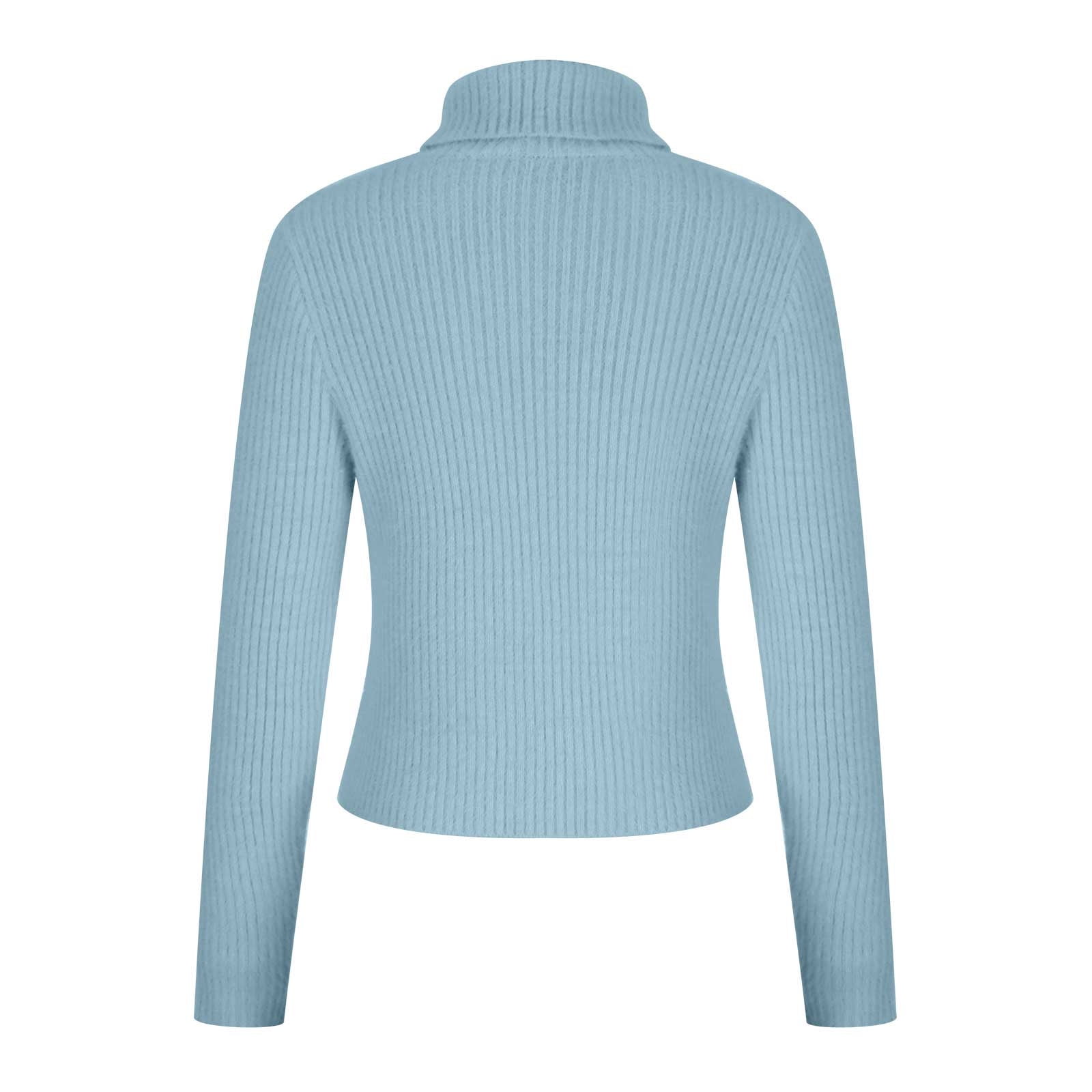 cllios Womens Cropped Sweaters Knit Long Sleeve Top Tight cllios Womens Cropped Sweaters Knit Long Sleeve Top Tight
