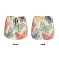 thumbnail image 5 of Lsque Butterfly Printed Women's Running Shorts with Liner Pockets,Elastic Quick Dry Workout Athletic Gym Yoga Shorts,Womens High Waist Shorts-, 5 of 9