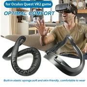 Interface & Face Cover Eye Pad for Oculus Quest 2, Compatible with Oculus Quest 2 Original Spacer, Sweat-Proof, Lightproof, Non-Slip, Washable