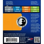 Elixir 12102 Nickel Plated Steel Electric Guitar Strings with NANOWEB, Medium 11-49