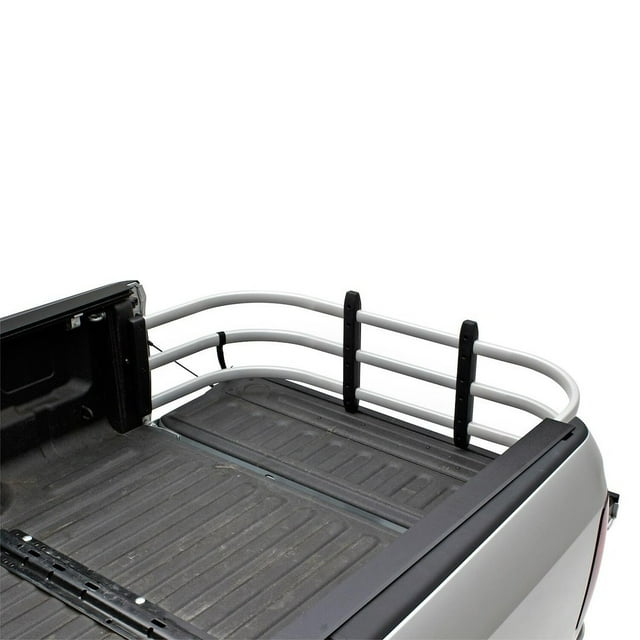 Amp Research Rallonge de Lit 74841-00A BedXtender HD Max; Type Panier en Forme de U Classique; Prolonge le Lit jusqu'à 24 Pouces; Support de Lit; Argent; Aluminium