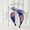#2698-Dark Blue, variant on Patriotic Flag Headband - Hair Band with Stars and Stripes Design in Navy Blue Red Dark Blue Colors for National Pride Celebrations Sport Events Concerts Festivals
