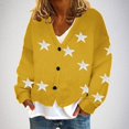 thumbnail image 2 of JGTDBPO Cardigan Sweaters For Women Open Front Flannel Long Sleeve Button Down V-Neck Floral Sweater Lightweight Fall Oufits Clothes Fashion Trendy Long Sleeve Tops Casual Jackets, 2 of 5