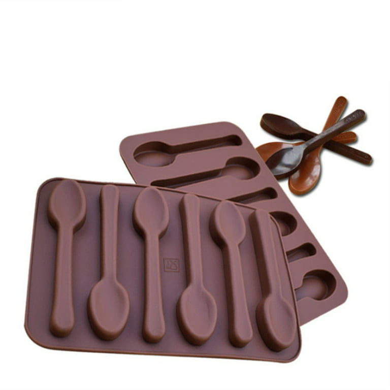 Buy 2pc Silicone Chocolate Candy Molds