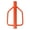 orange 18 lbs, variant on T Post Driver Metal Fence Post Driver Manual Heavy Duty Hand Post Pounder,Fence Post Hammer with Handle for U Fence Post Wooden Post