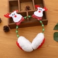 thumbnail image 6 of Tainini Christmas Polyester Earmuffs, Cartoon Santa Snowman Ear Muffs Ear Warmers Winter Ear Muffs Covers Tainini, 6 of 6