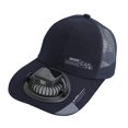 thumbnail image 1 of Gorra de béisbol con ventilador solar, gorra de pesca, gorra de sol para ciclismo, camping y jardinería. Azul 600MA, 1 of 9