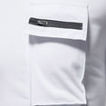 thumbnail image 6 of IYTR Mens T Shirt Fashion Slim Basic Gym Shirts With Pocket Casual Comfy Summer Solid Color Pullover Crewneck Short Sleeve T Shirts White XL, 6 of 6