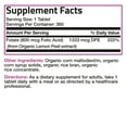thumbnail image 4 of Bronson Organic Folic Acid 800 mg - USDA Certified & Vegetarian - Ultimate Prenatal Vitamin - Prenatal Development - 360 Tablets, 4 of 4