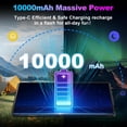 thumbnail image 6 of Golzer 15.4 inch Tablet, Android 15 Tablet with Helio G99 Octa-Core Processor(Beat Unisoc T618), 8GB RAM 256GB ROM, Large Tablets with Stand & Case, 10000mAh, BT5.2, 4 Speakers, 2.4G/5G WiFi, 6 of 8