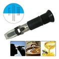 thumbnail image 3 of Water Sugar Content For Beekeepers Measuring Instrument With ATC Tool Temperature Honey Refractometer Fruit Brix 58-90% Handheld ,Easy to Use, 3 of 6