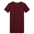 thumbnail image 6 of District Juniors The Concert Tee DT5001-S (Maroon), 6 of 6
