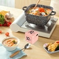 thumbnail image 2 of Clearance! Study Timer Cube Timer Pomodoro Timer Productivity Cube for Time Management and Countdown Settings with Sensor Flip Timer for Studying Cooking (15 20 30 60 Minu Timers,Pink, 2 of 4