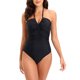 thumbnail image 2 of Bañador de cuello colgante para mujer, traje de baño de una pieza multicolor sin espalda, cómodo, conservador, de talla grande OAVQHLG3B Store lin121212, 2 of 4