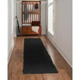 thumbnail image 4 of New Flokati 1400gr 2'4" x 8'6" Runner, Black, 4 of 5